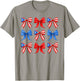 Puerto Rico Coquette Bow Puerto Rico Flag Ribbon Boricua T-Shirt - T-Shirt | Sand