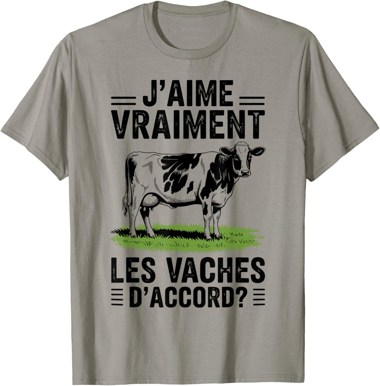 Cow Boy Girl Child "J'aime les Vaches " Motif " Je aime les Vaches T-Shirt - T-Shirt | Sand