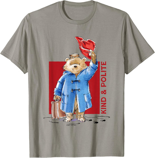 Paddington Bear Kind & Polite Marmalade Sandwich Underhat T-Shirt - T-Shirt | Sand