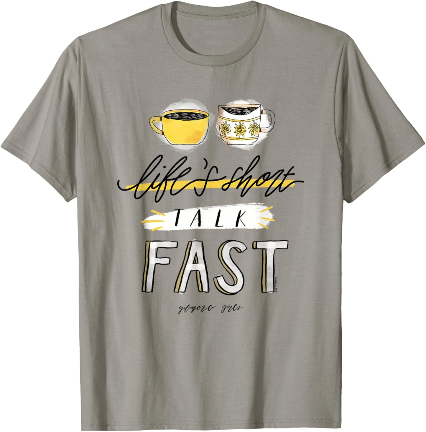 Gilmore Girls Life's Short Talk Fast T-Shirt - T-Shirt | Sand