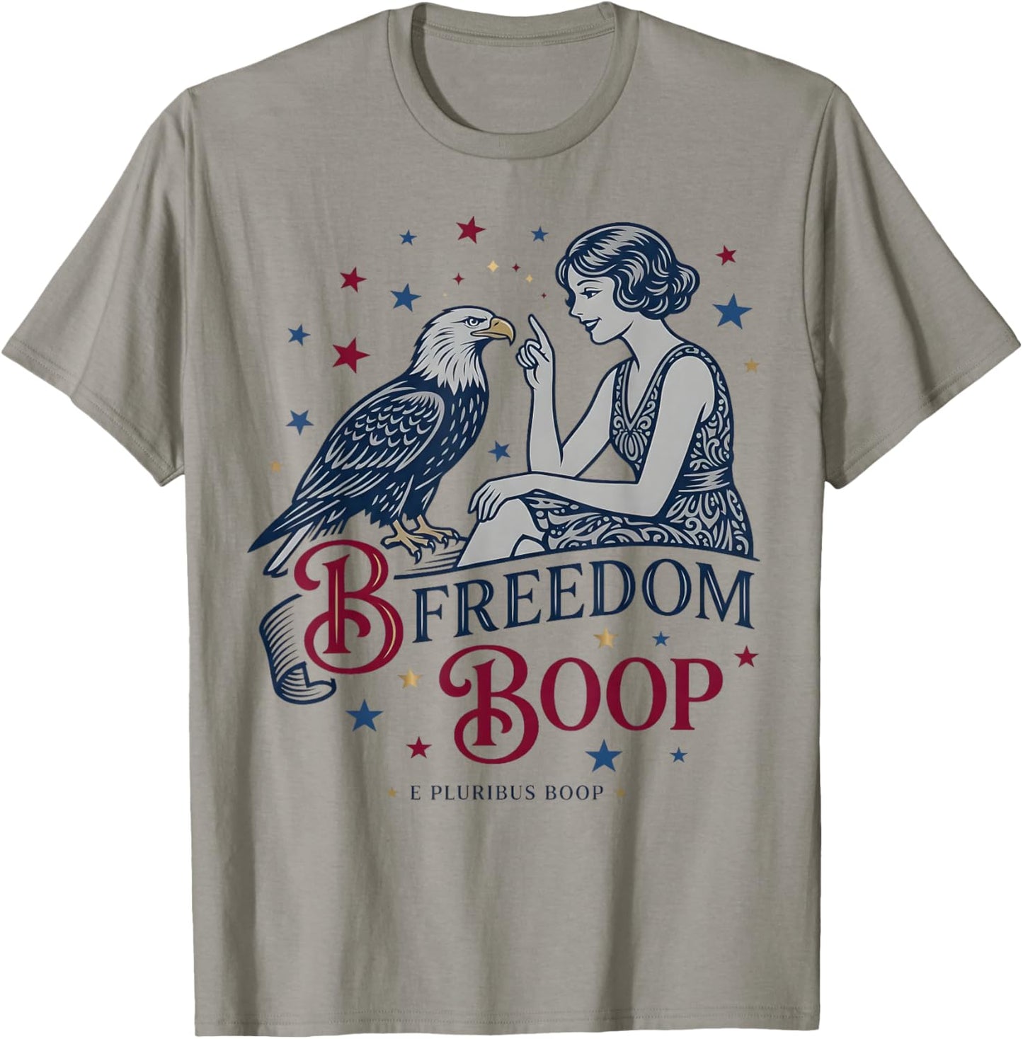 Vintage 4th of July T-Shirt - T-Shirt | Sand