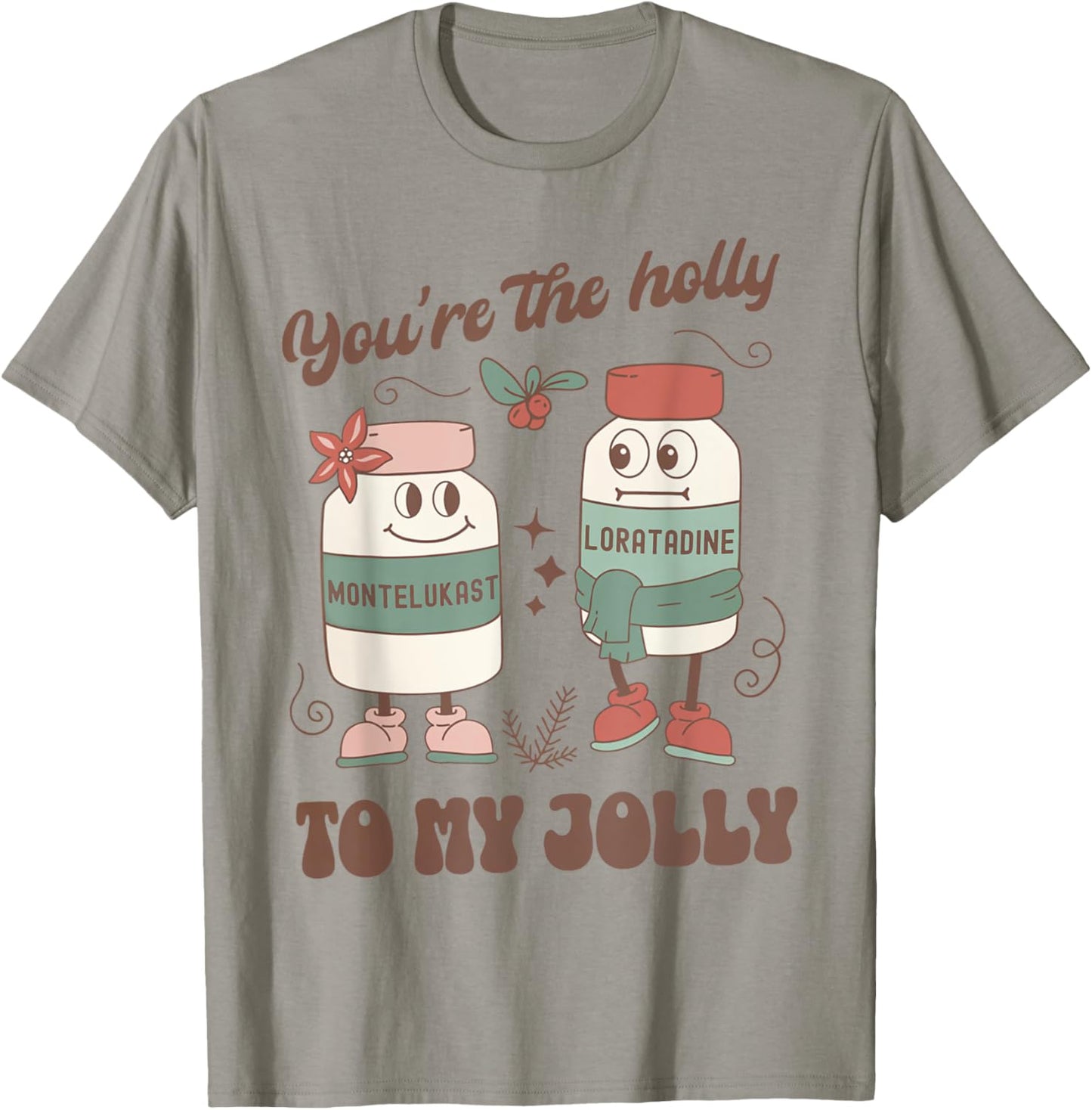 Women ENT nurse christmas allergy nurse allergy office T-Shirt - T-Shirt | Sand