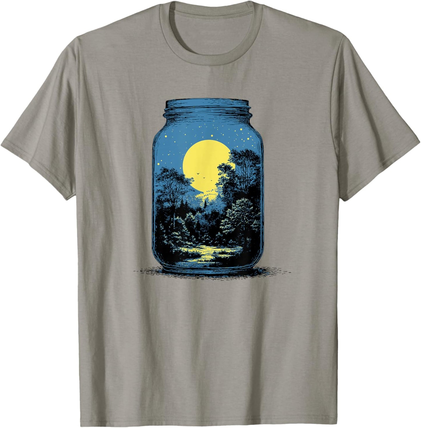 Appalachian Moonshine Jar Outdoor Appalachia T-Shirt - T-Shirt | Sand