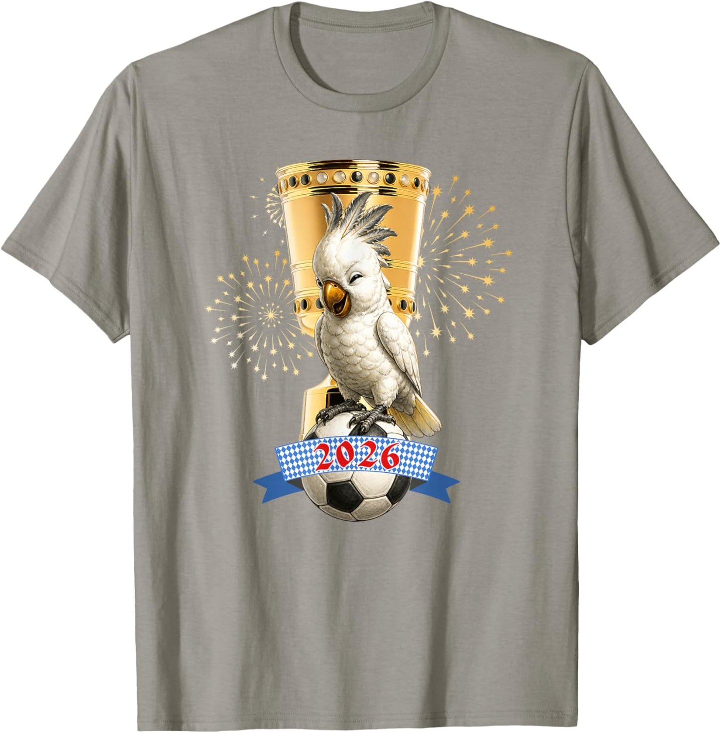 Kakadu für Fans von süßen Maskottchen T-Shirt - T-Shirt | Sand