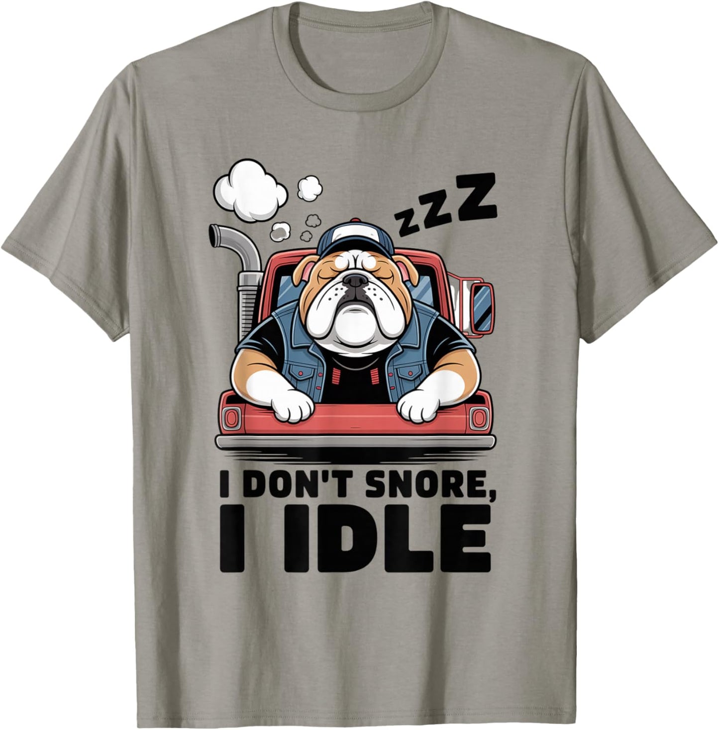 Truck Driver Trucker Semi Truck 18 Wheeler T-Shirt - T-Shirt | Sand