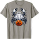 Spooky Crab Ghost Halloween Jackolantern Funny Shellfish T-Shirt - T-Shirt | Sand