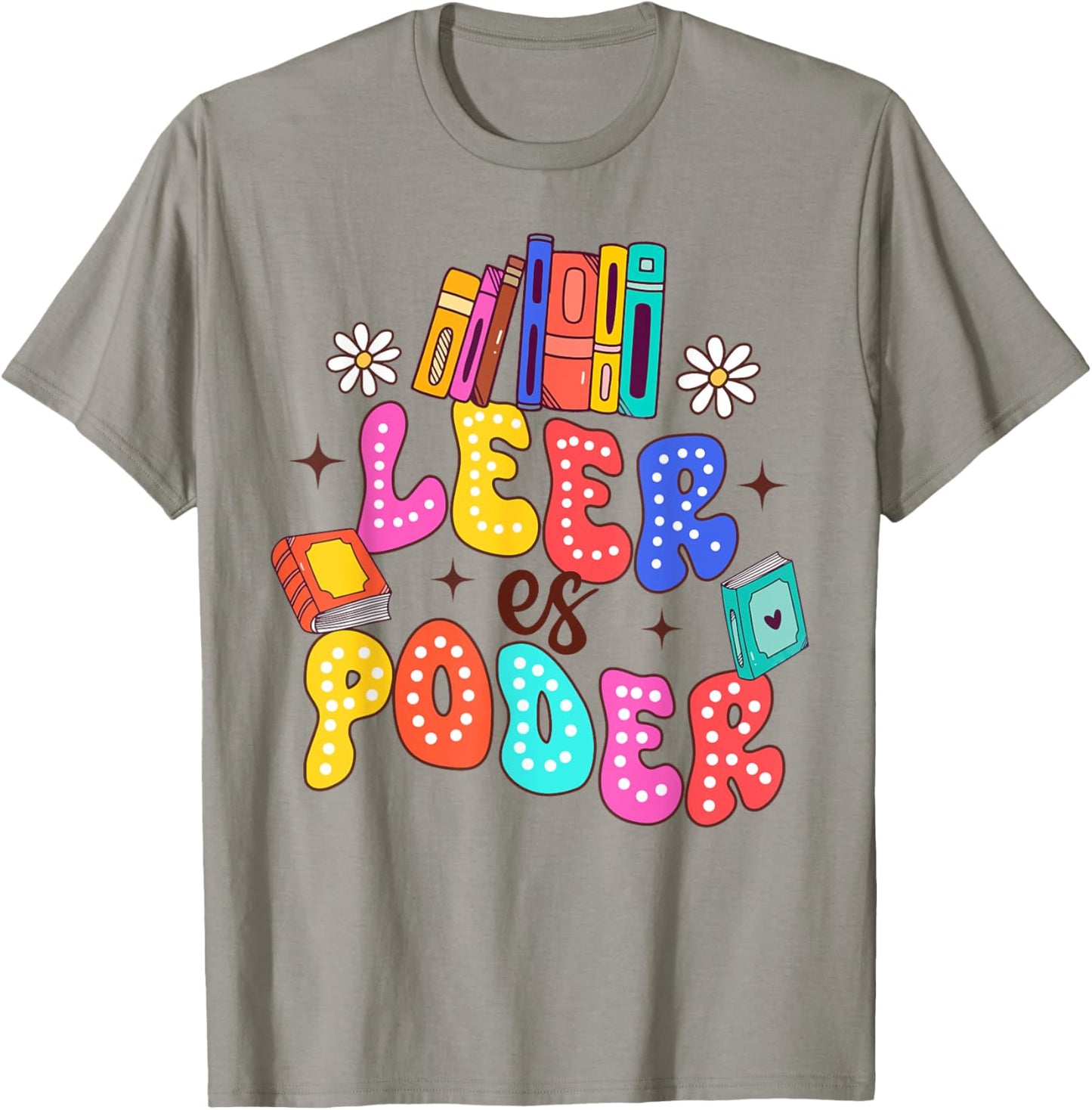 Spanish Teacher Life Teaching Maestra Mastro Leer Es Poder T-Shirt - T-Shirt | Sand