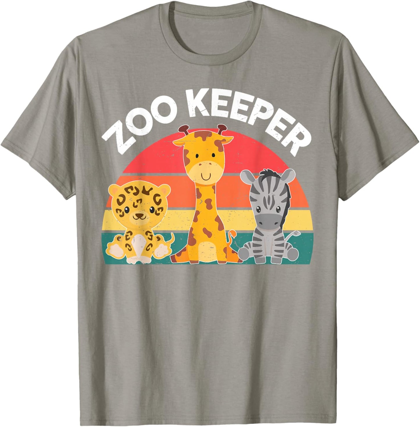 Zoo Crew-Shirt Toddler Boys Girl Kids Women Zoo Keeper Adult T-Shirt - T-Shirt | Sand