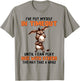 I've Put Myself in Timeout Funny Grumpy Donkey T-Shirt - T-Shirt | Sand