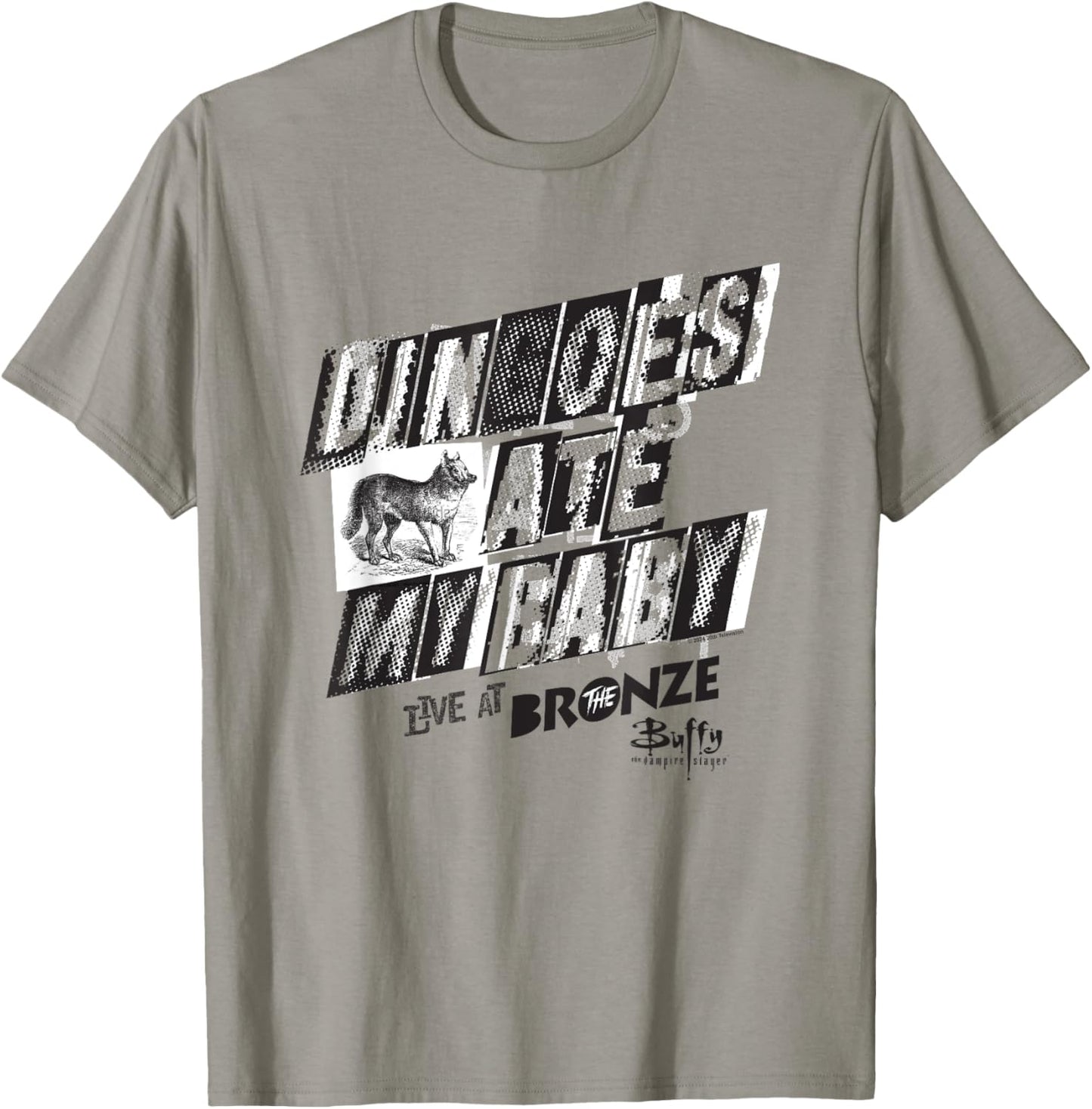Buffy The Vampire Slayer Dingoes Ate My Baby Vintage T-Shirt - T-Shirt | Sand