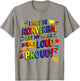I May Be Non Verbal But My Mama Ain't Remember That Autism T-Shirt - T-Shirt | Sand