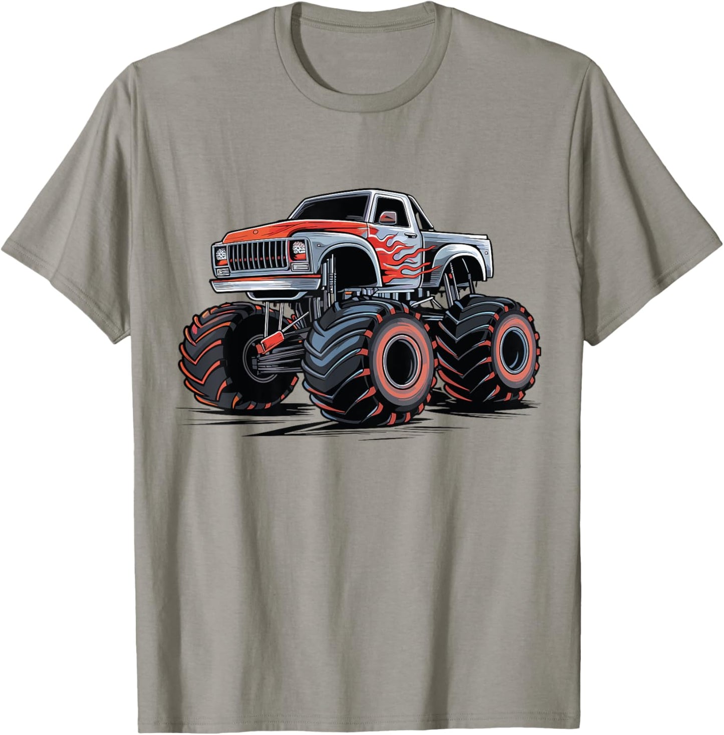 Monster Truck for toddlers Youth & Adults T-Shirt - T-Shirt | Sand
