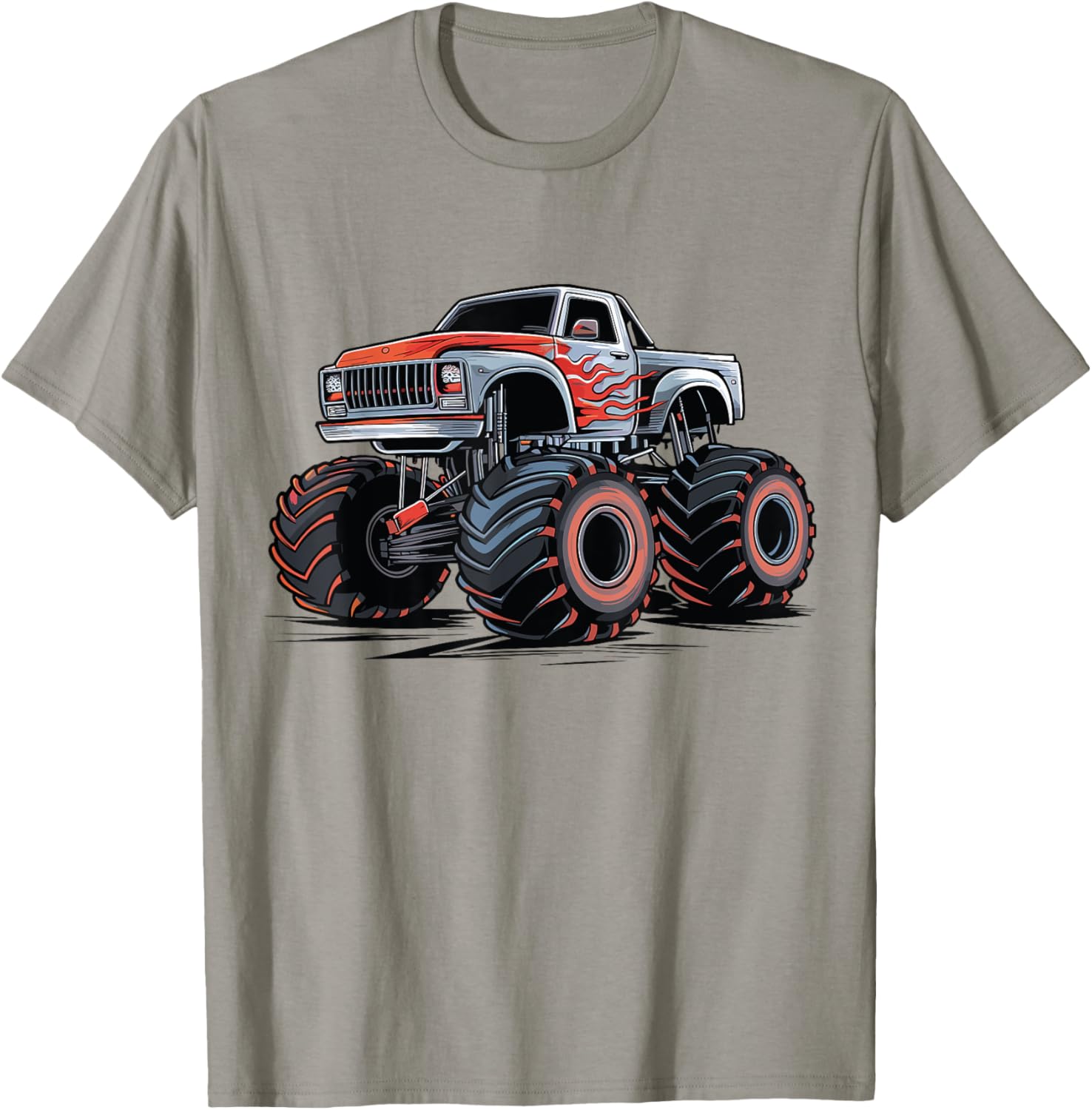 Monster Truck for toddlers Youth & Adults T-Shirt - T-Shirt | Sand