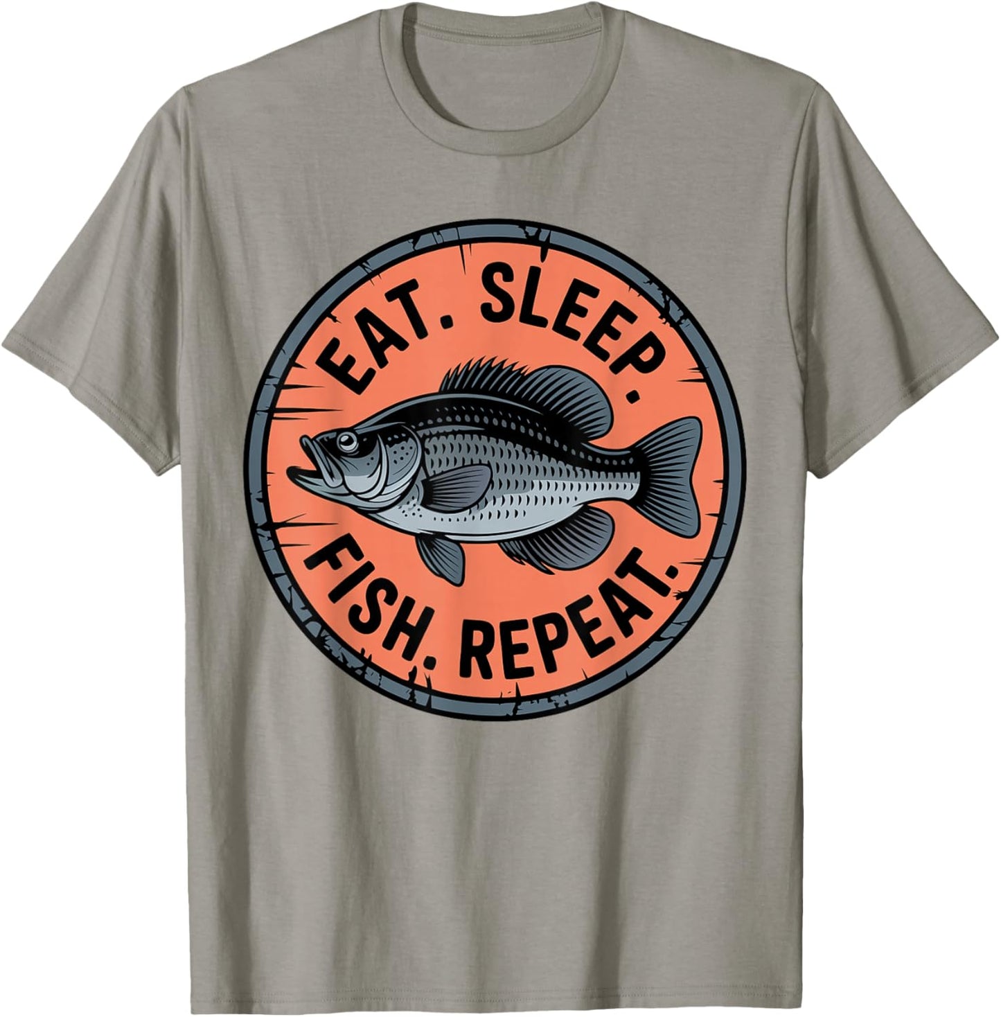 Crappie Fishermen Catching Crappie Fish T-Shirt - T-Shirt | Sand
