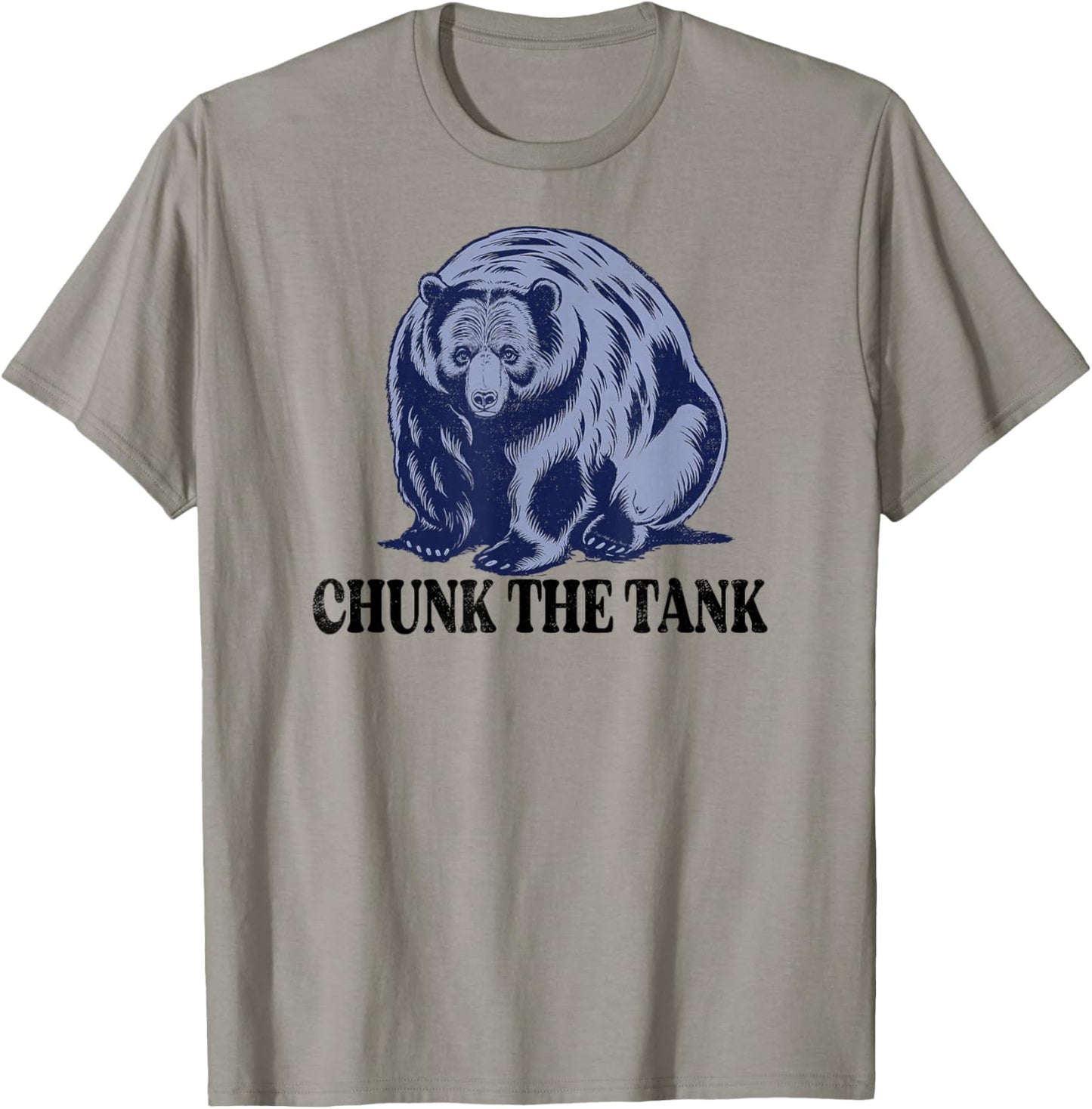 Alaska Wild Animals Nature of Fat Wild Bear Week Chunk T-Shirt - T-Shirt | Sand