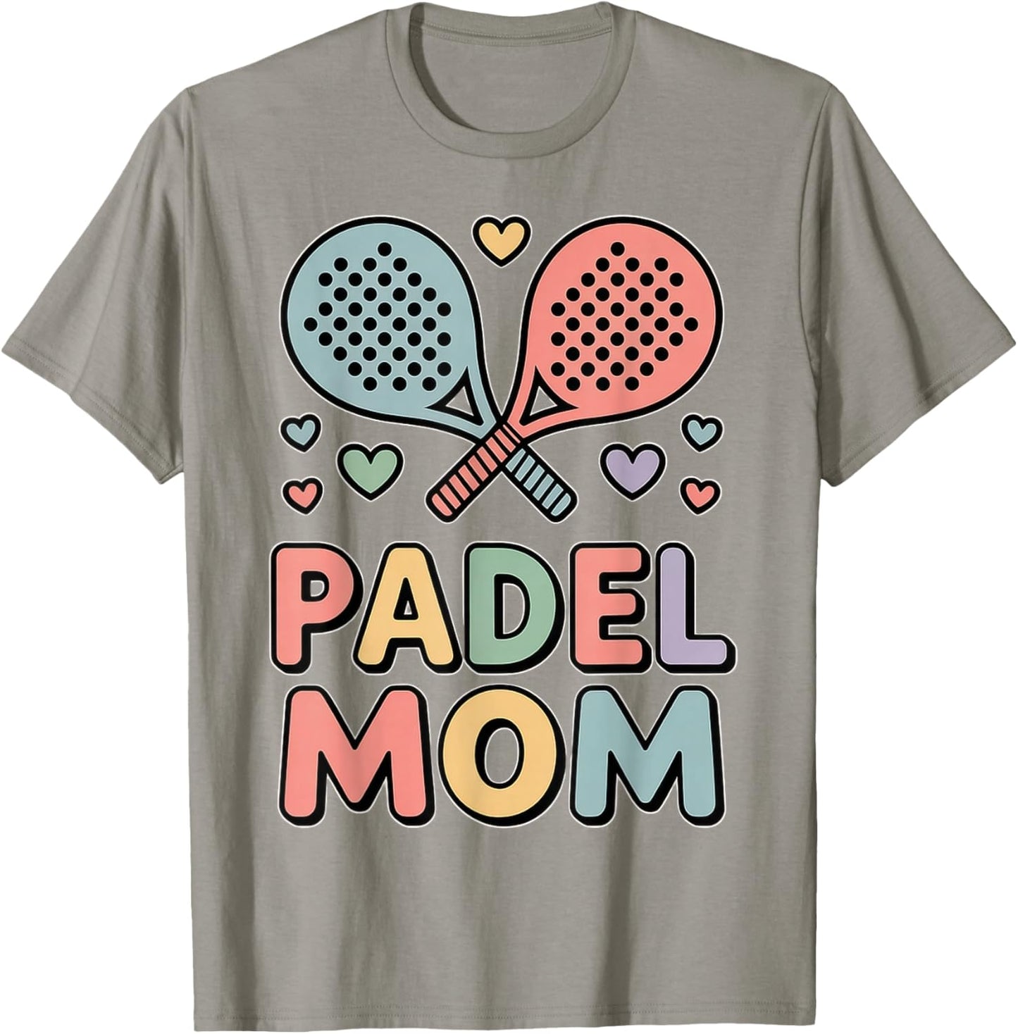Pretty Padel Mom Outfit T-Shirt - T-Shirt | Sand