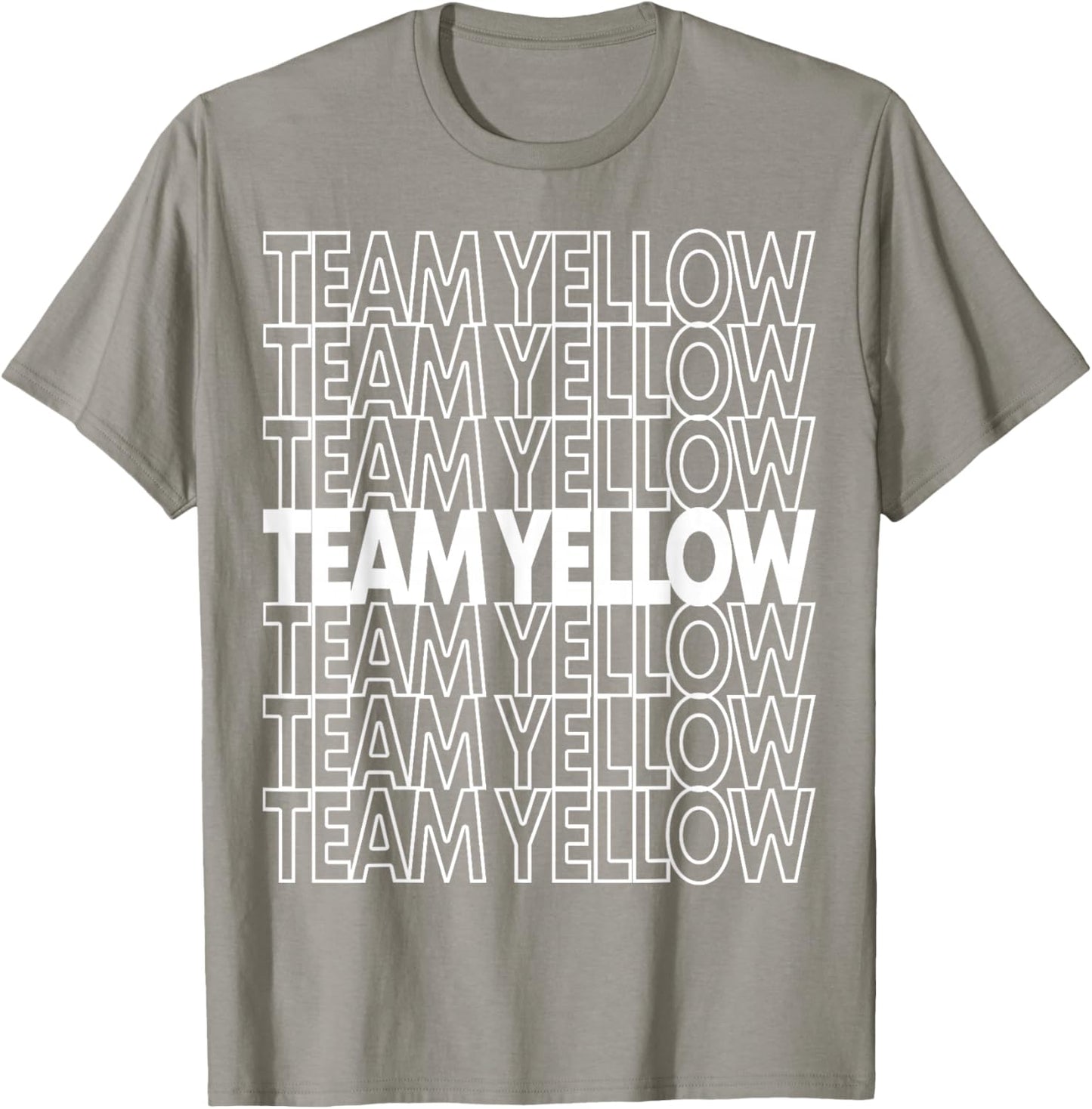 Team Yellow School Spirit T-Shirt - T-Shirt | Sand