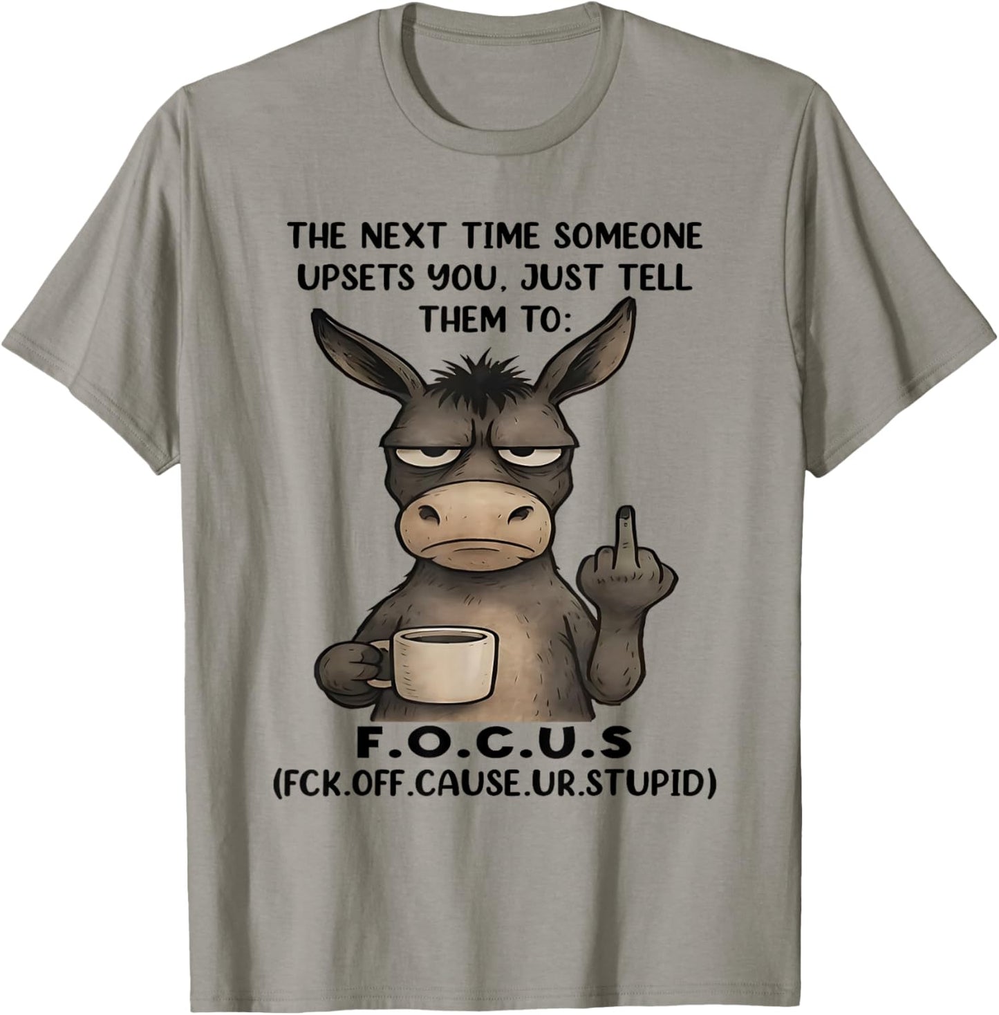Middle Finger T-Shirt - T-Shirt | Sand