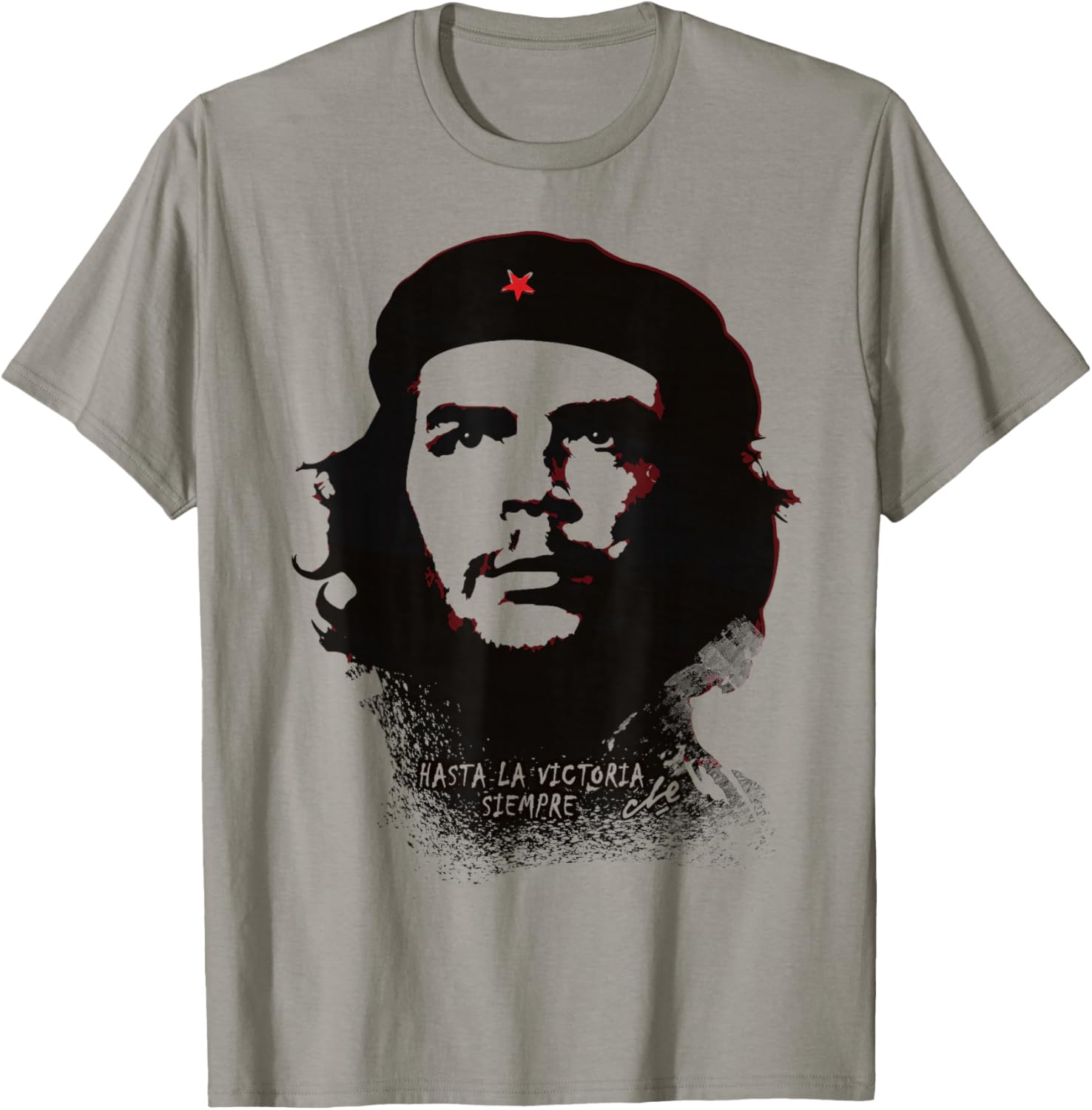 Che Guevara Shirt Red Hasta La Victoria Siempre Revolution T-Shirt - T-Shirt | Sand