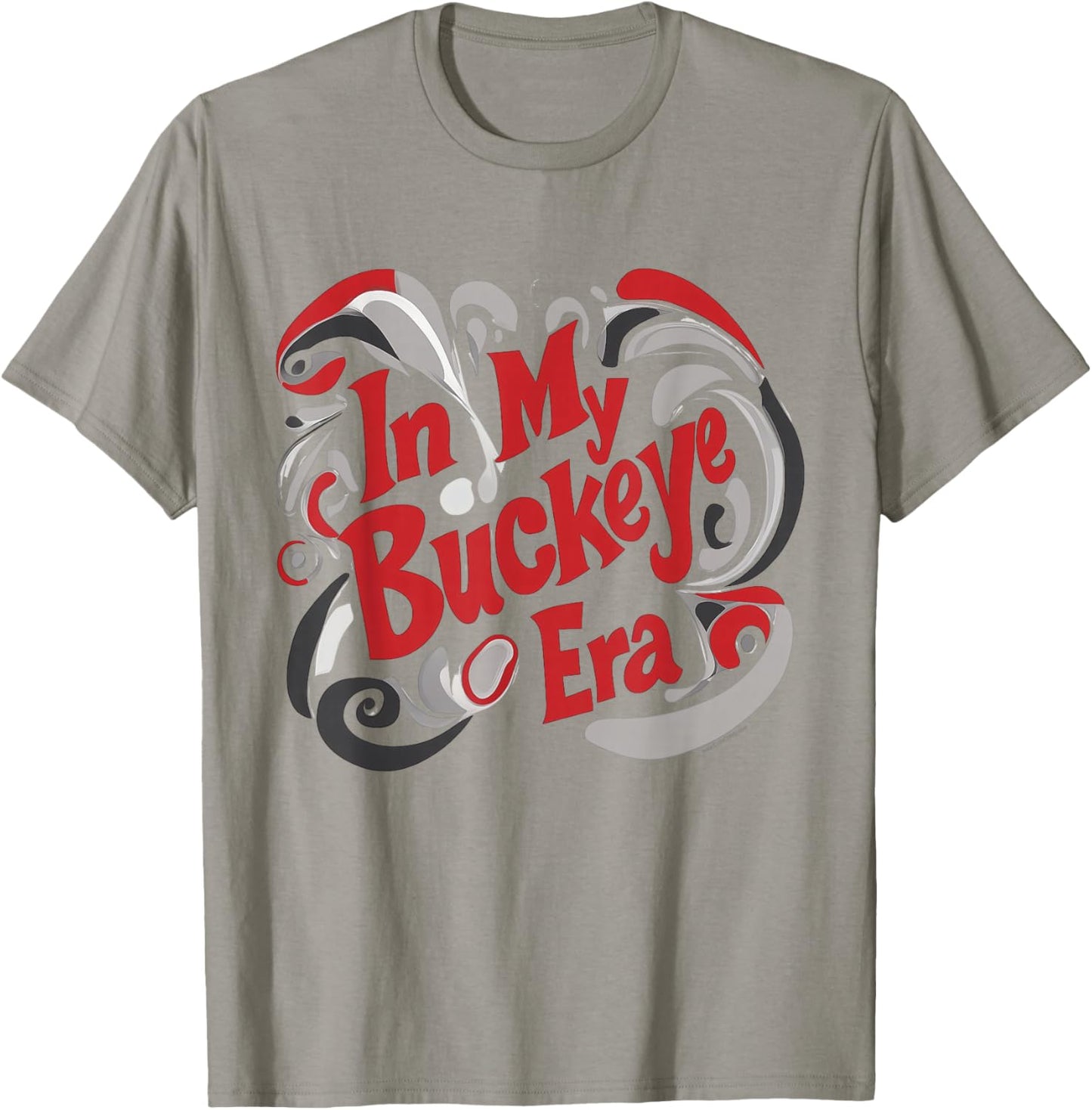 In my Buckeye Era Cute State Retro Vintage Girl Ohio T-Shirt - T-Shirt | Sand