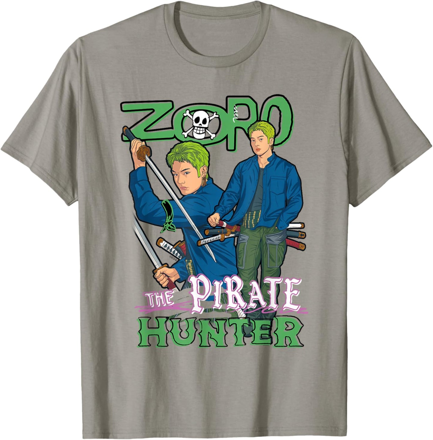 One Piece Zoro The Pirate Hunter T-Shirt - T-Shirt | Sand