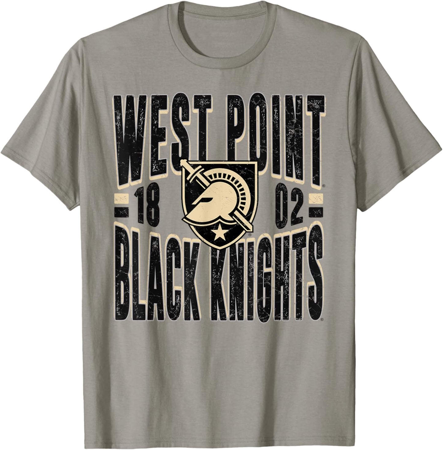 Army Black Knights Vintage 90's Retro Gray T-Shirt - T-Shirt | Sand