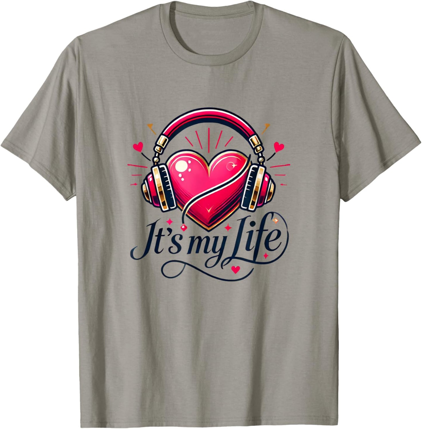 & Juliet My Life Musical Theatre Heart Musicals T-Shirt - T-Shirt | Sand