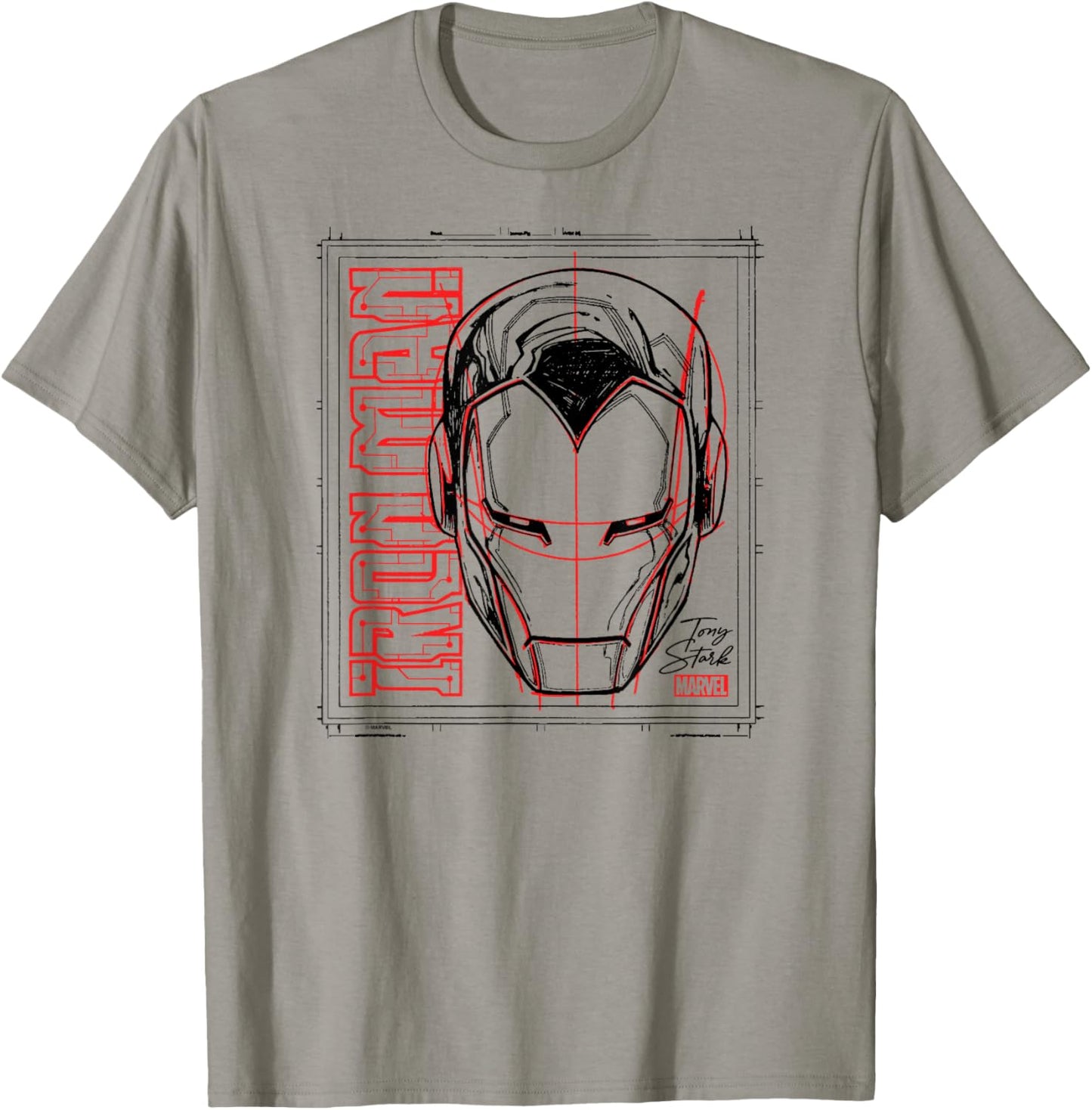 Iron Man - Sketch T-Shirt - T-Shirt | Sand