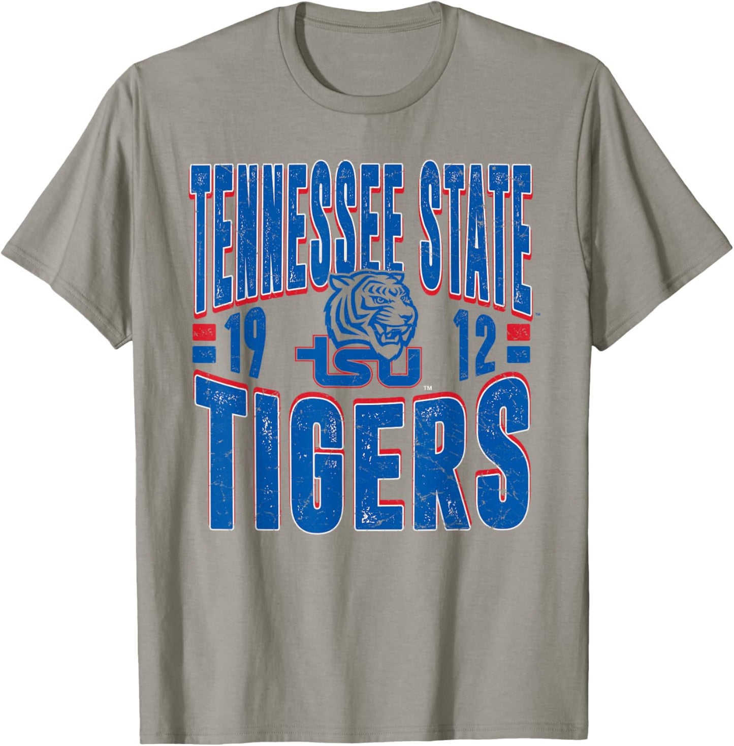Tennessee State Tigers Vintage 90's Retro White T-Shirt - T-Shirt | Sand