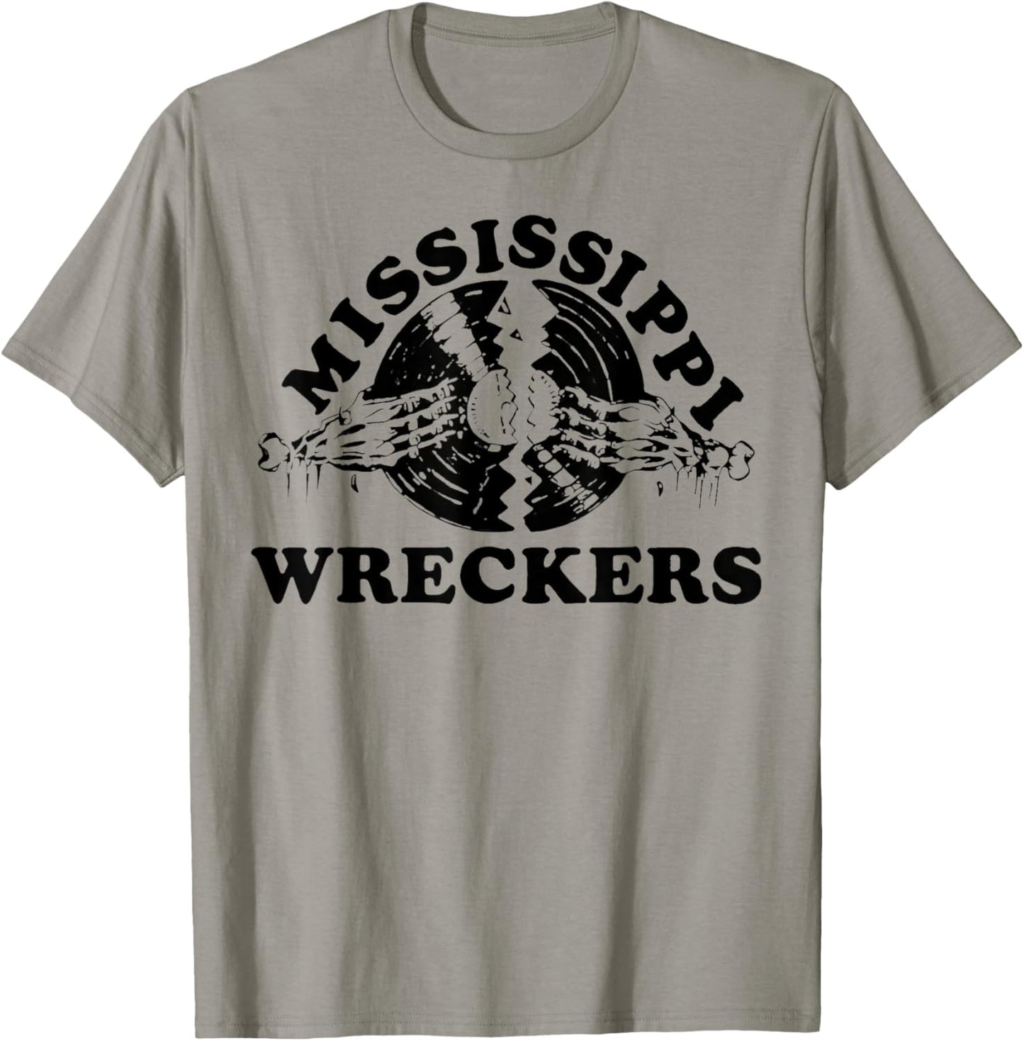 Mississippi Wreckers Retro T-Shirt - T-Shirt | Sand