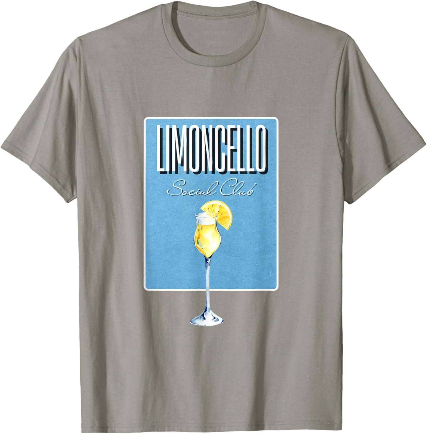 Limoncello Social Club I Lemon Limon Italy Cocktail Team T-Shirt - T-Shirt | Sand