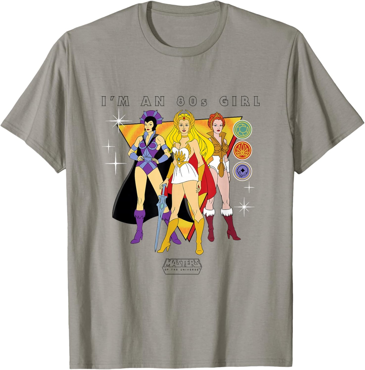 Masters of The Universe Ich Bin Ein 80s Girl's T-Shirt - T-Shirt | Sand