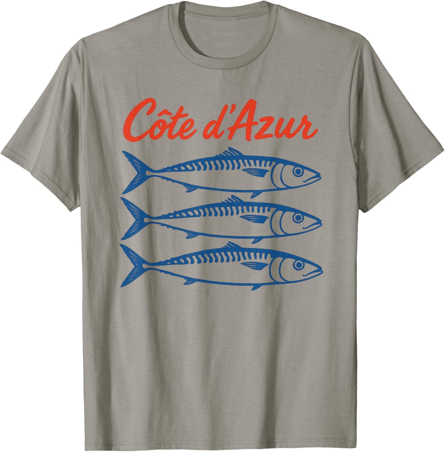 Côte d'Azur Sardinen T-Shirt - T-Shirt | Sand