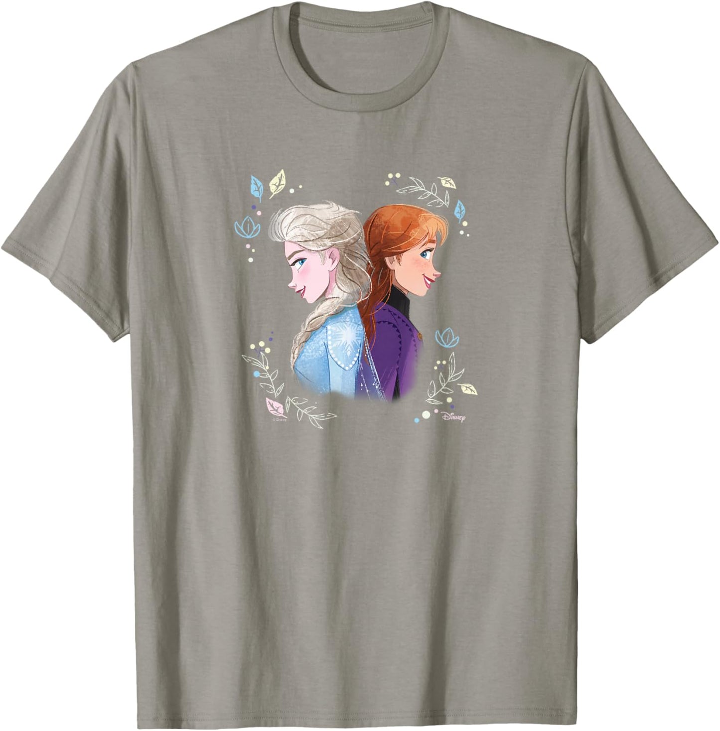 Elsa & Anna - Frozen Sisters T-Shirt - T-Shirt | Sand