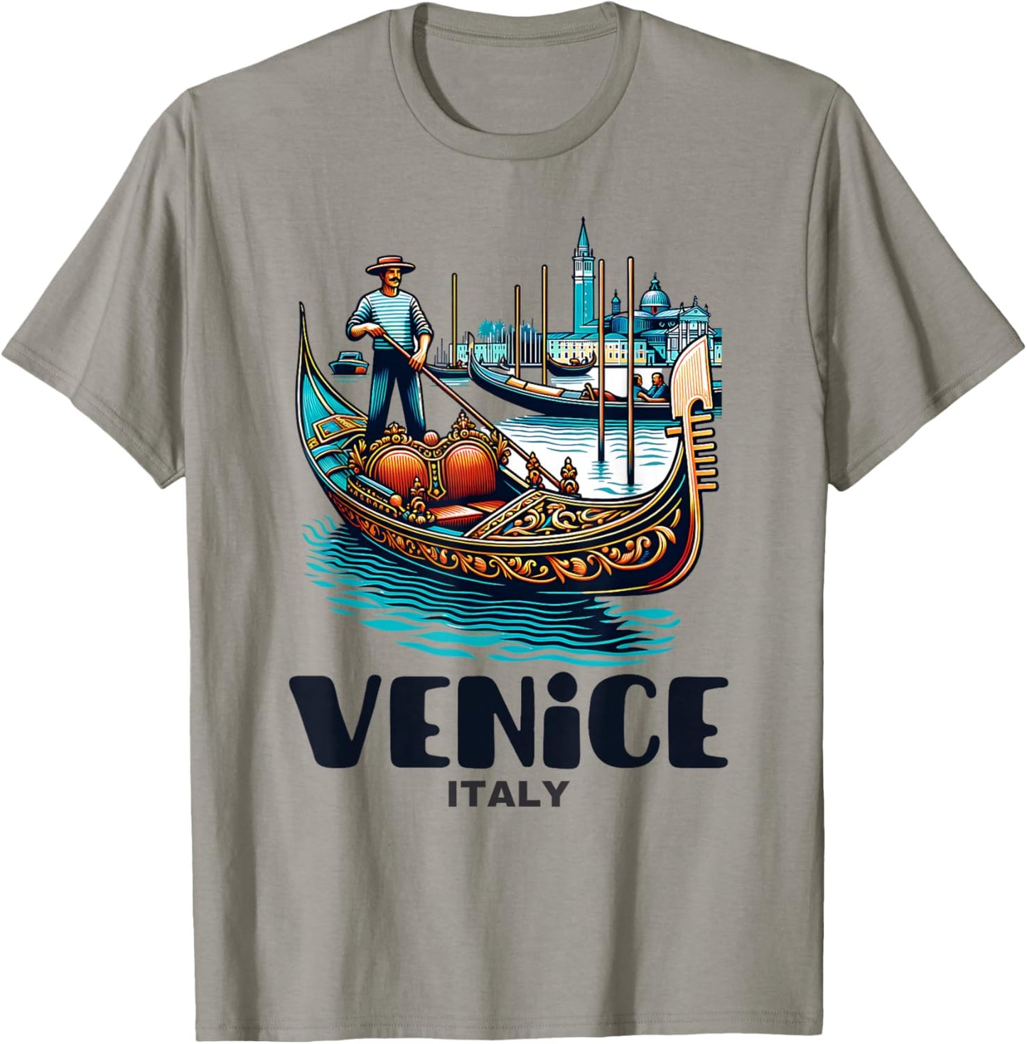 Souvenir of Venice , white, S T-Shirt - T-Shirt | Sand