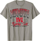 Monmouth College Fighting Scots Kicking It Gray T-Shirt - T-Shirt | Sand
