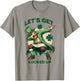 Let's Get Lucked Up Irish Dabbing Leprechaun St Patricks Day T-Shirt - T-Shirt | Sand