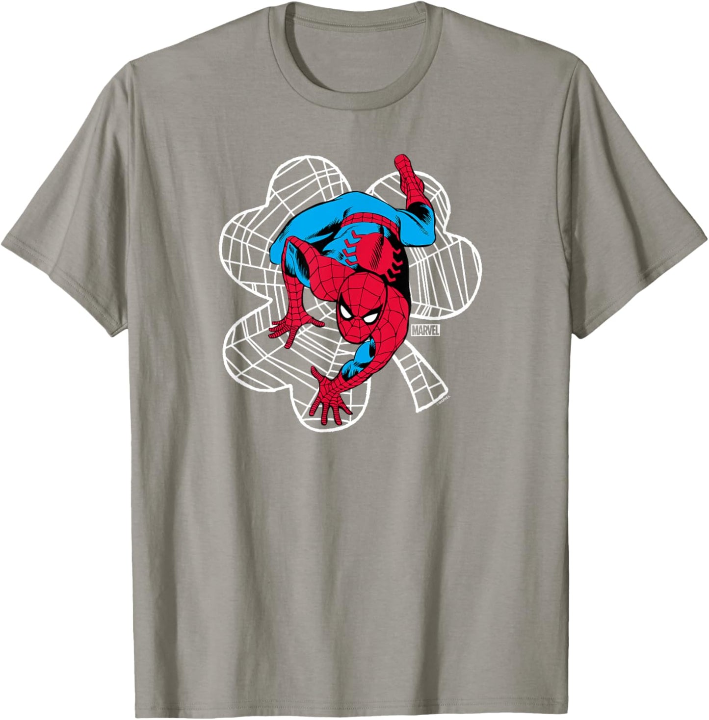 Spider-Man - Web Shamrock St. Patrick's Day T-Shirt - T-Shirt | Sand