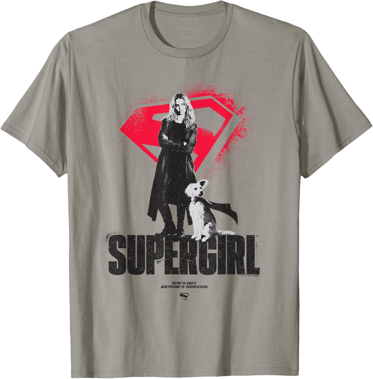 Supergirl 2026 and Krypto, Nobody's Sidekick T-Shirt - T-Shirt | Sand