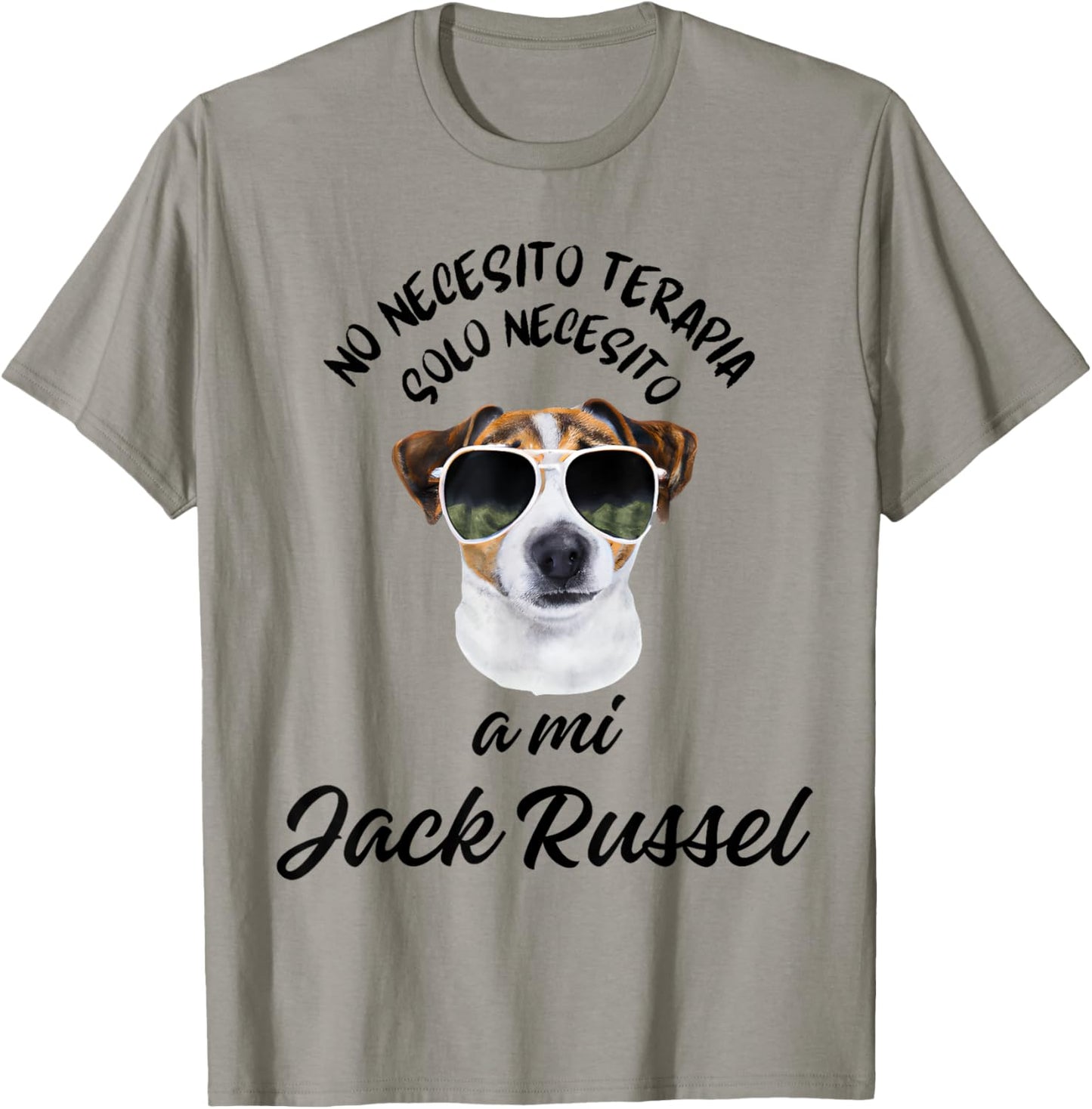 Regalo Personalizado Perro Jack Russel Divertido Mujer Chica T-Shirt - T-Shirt | Sand