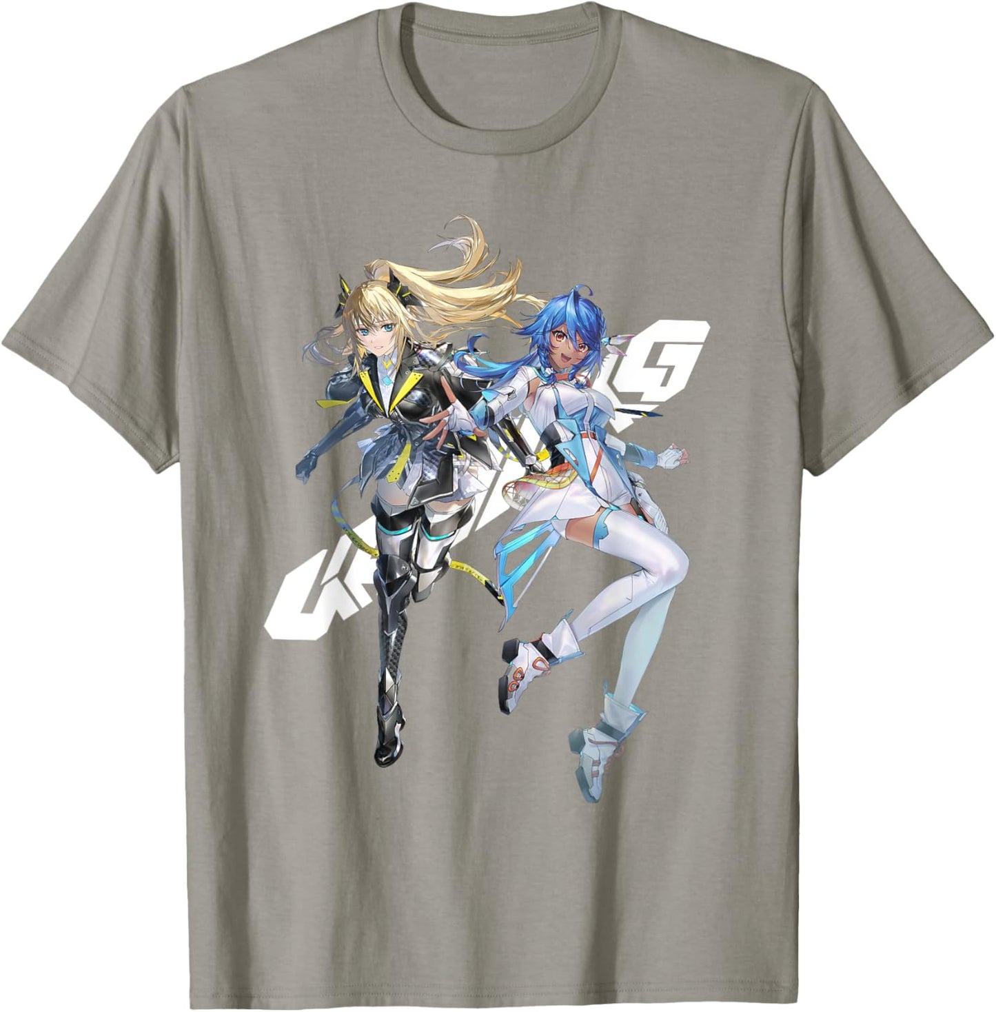 PSO 2 New Genesis Aina & Manon T-Shirt - T-Shirt | Sand