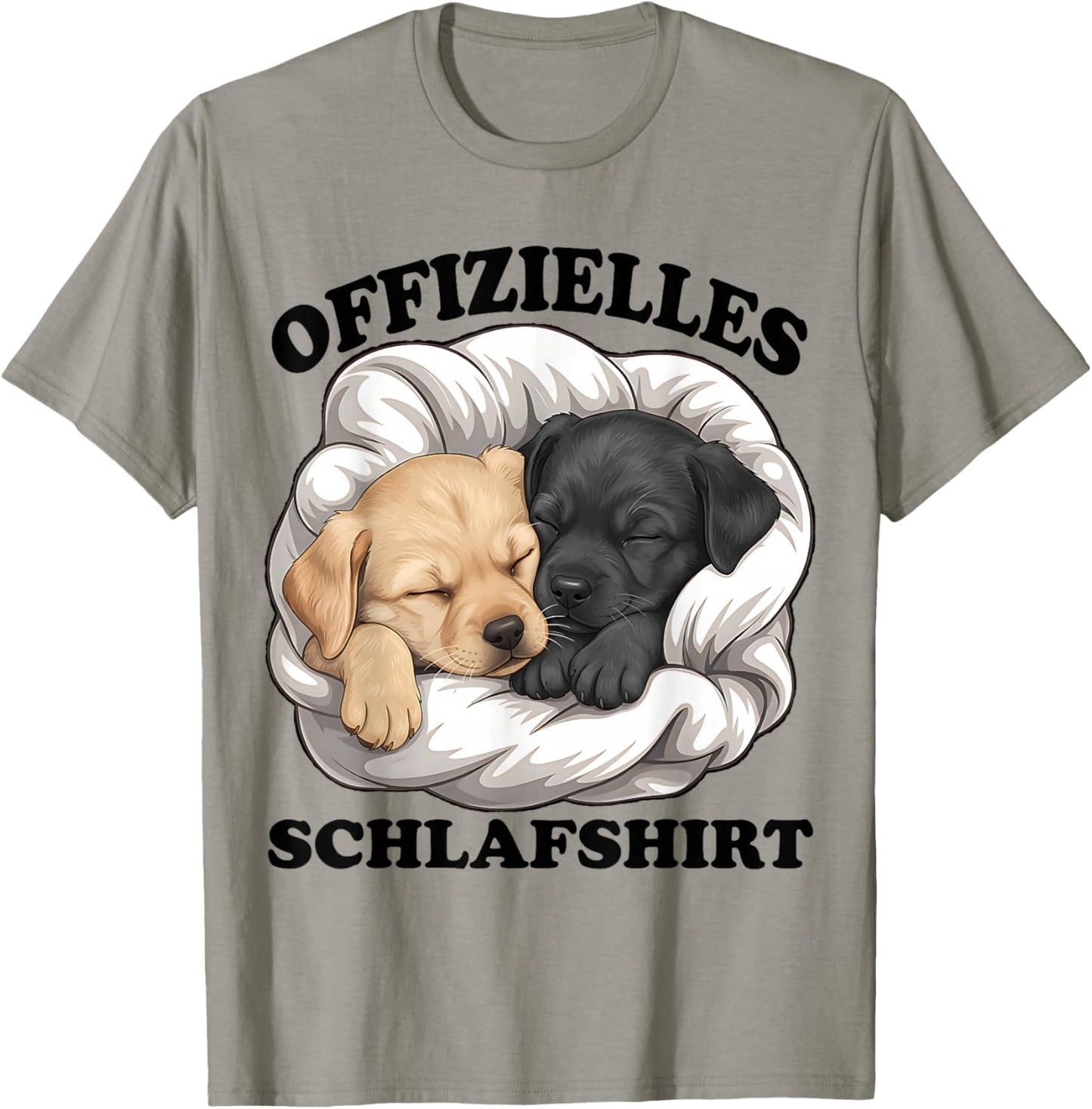 Official Sleep Shirt Funny Labrador Retriever Dog T-Shirt - T-Shirt | Sand