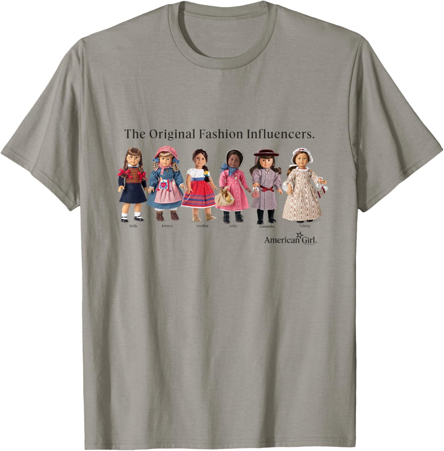 American Girl - The Original Fashion Influencers T-Shirt - T-Shirt | Sand