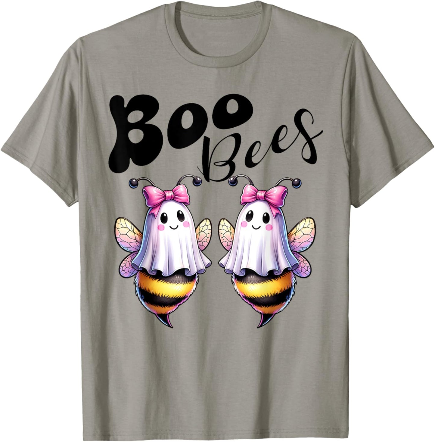 Boo Bees Ghost Bee Halloween Costume Women Funny T-Shirt - T-Shirt | Sand