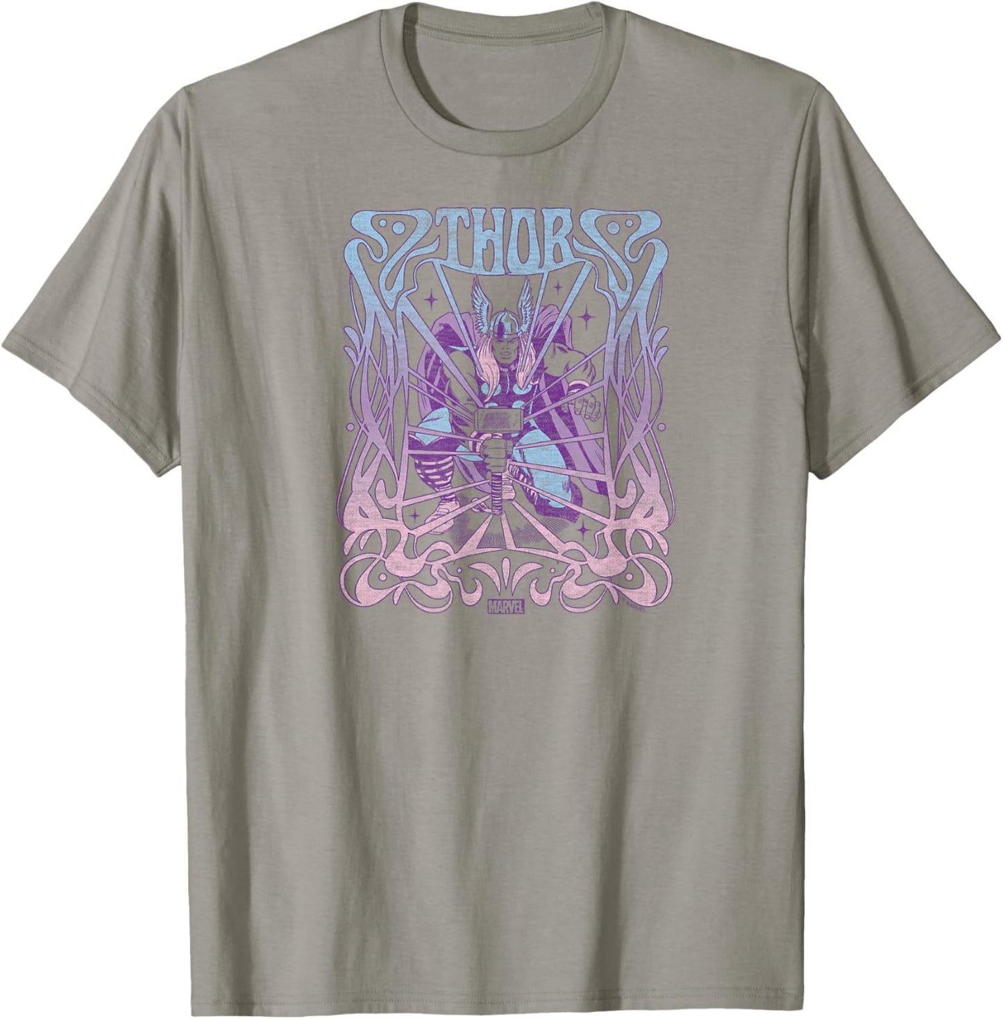 Thor - Art Nouveau T-Shirt - T-Shirt | Sand