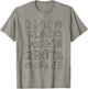 A Kitty Collection Of Cat Doodles T-Shirt - T-Shirt | Sand