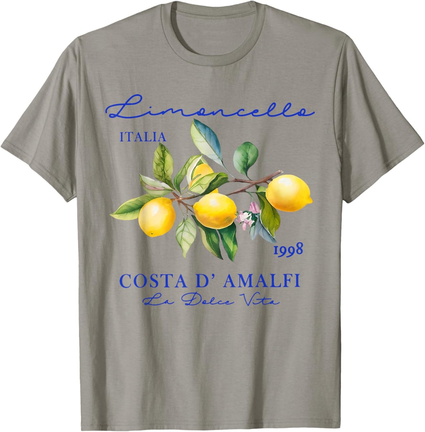 Limoncello Lemon Italy Summer Fruit Festival Women Men T-Shirt - T-Shirt | Sand