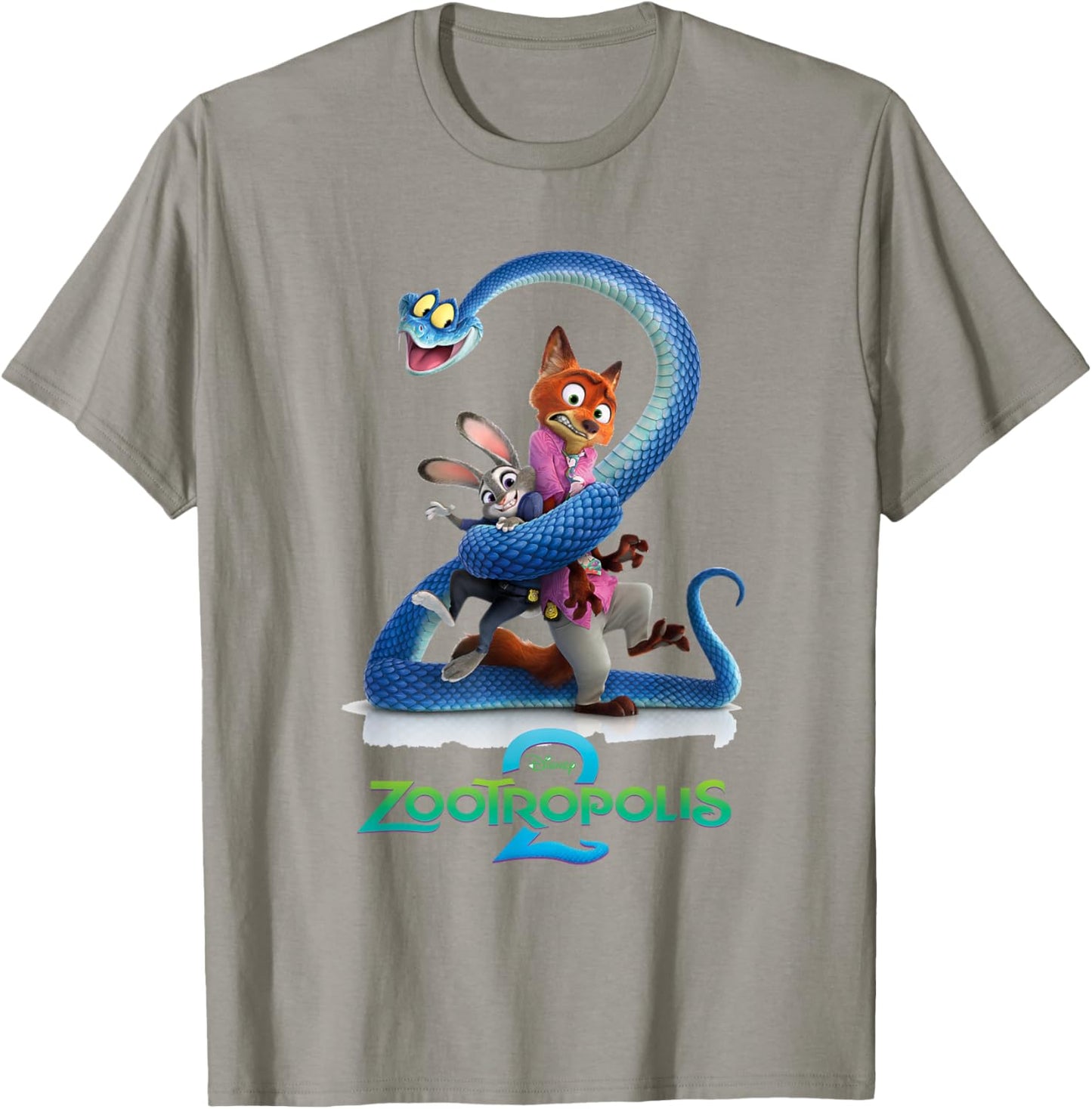 Zootopia Poster T-Shirt - T-Shirt | Sand