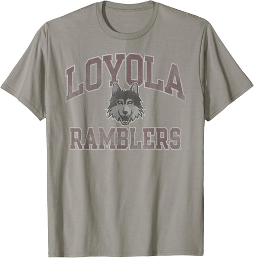 Loyola Chicago Ramblers Vintage Worn Gray