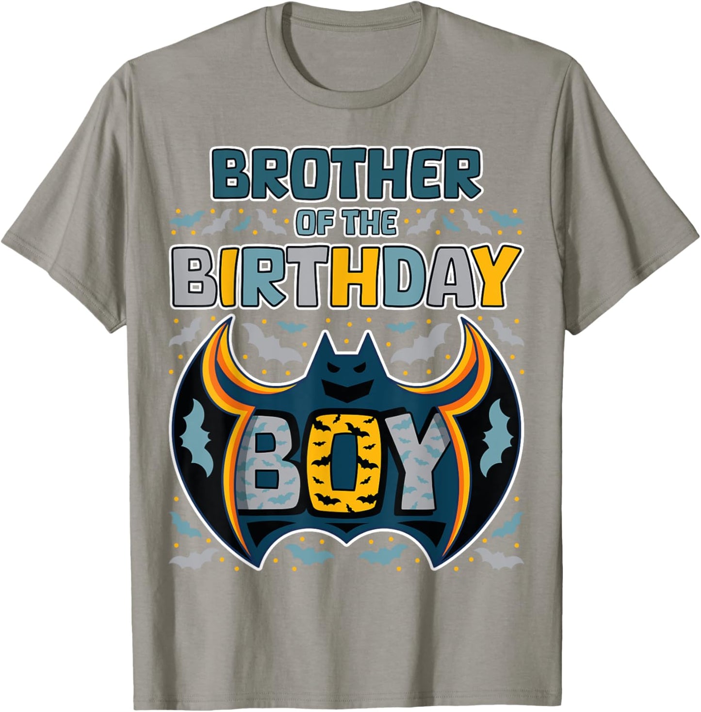 Brother of the Birthday Boy Family Party Kids Boys Matching T-Shirt - T-Shirt | Sand